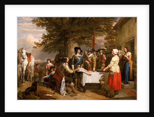 The Eve of the Battle of Edge Hill, 1642, 1845 by Charles Landseer