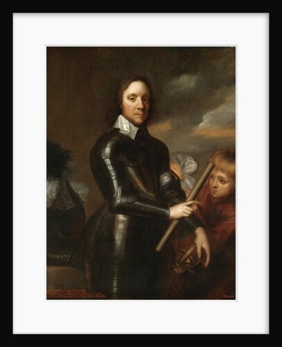 Portrait of Oliver Cromwell by Robert Walker