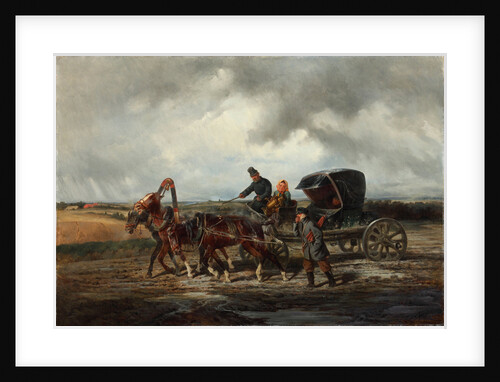 On the road to the tooth puller, 1873 by Nikolai Yegorovich Sverchkov