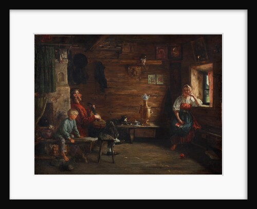 Family Idyll by Kirill Vikentievich Lemoch