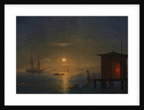 Imperial bath-house, 1848 by Ivan Konstantinovich Aivazovsky