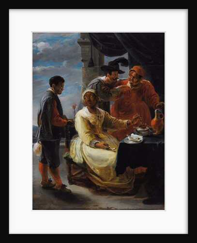 The Tasting Tobacco by Willem van Herp the Elder