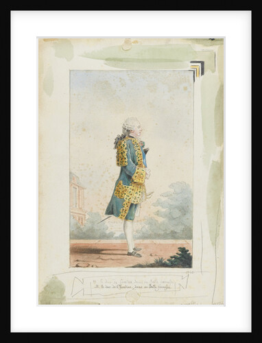 Louis Philippe II, Duke of Chartres, 1760 by Louis Carmontelle
