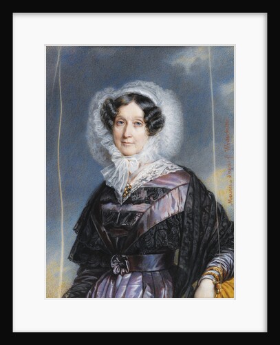 Portrait of Adélaïde dOrléans by François Meuret