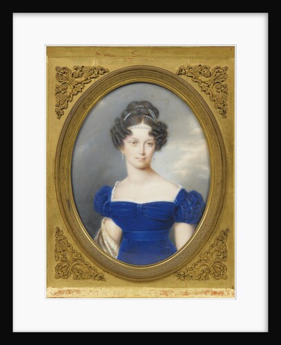 Princess Henrietta of Nassau-Weilburg, the wife of Archduke Charles of Austria by Friedrich Johan Gottlieb Lieder