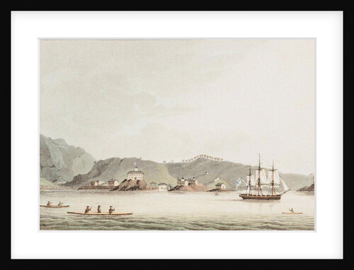 Illustration from A Voyage Round the World In the Years 1803-06, in the Ship Neva, 1814 by Yuri Fyodorovich Lisyansky