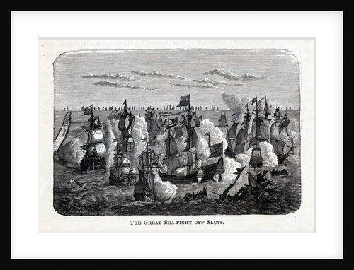 The Great Sea-Fight Off Sluys, 1882 by Anonymous