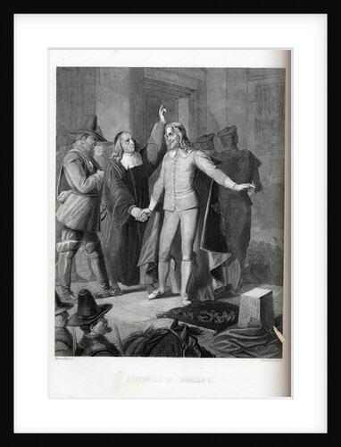 Execution of Charles I, 1882 by Paul Haendler
