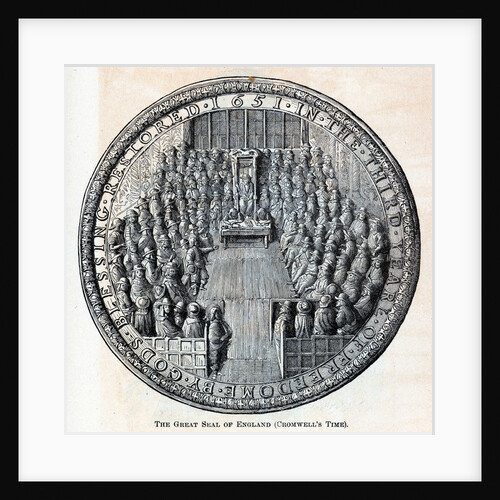 The Great Seal of England (Cromwells Time), 1882 by Anonymous