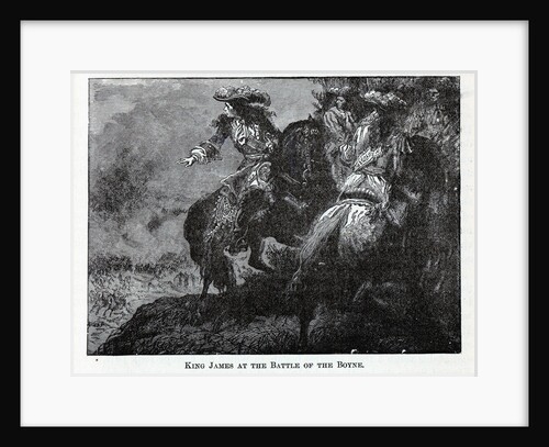 King James at the Battle of the Boyne, 1882 by Anonymous