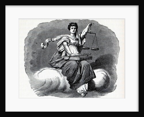 Justice, 1882 by Anonymous