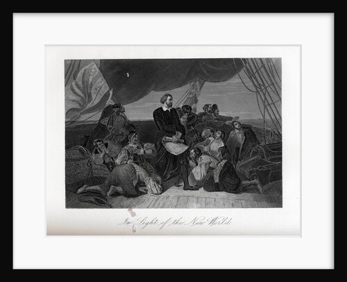 In Sight of the New World, 1882 by John McRae