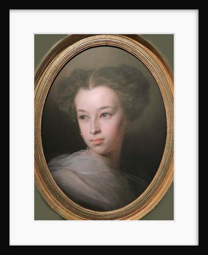 Portrait of Natalia Alexandrovna Pushkina, Countess of Merenberg, Daughter of poet, 1849 by Ivan Kosmich Makarov