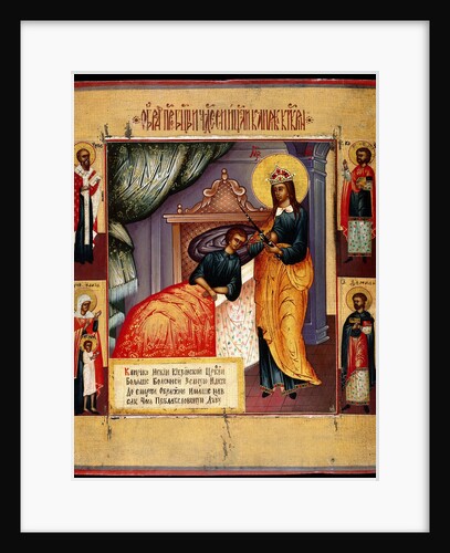 Icon of the Mother of God The Healer, 18th century by Russian icon