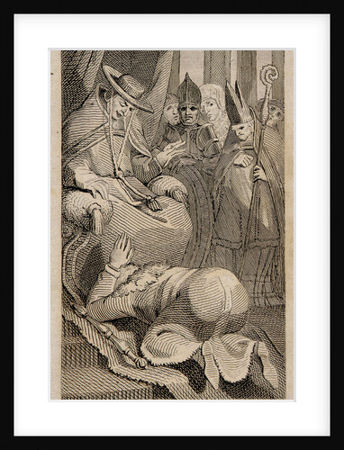 King John absolved by Pandulph (After Henry Fuseli), 1798 by William Blake