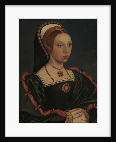 Portrait of a Young Woman (Catherine Howard), ca. 1540-1545 by Workshop of Hans Holbein the Younger
