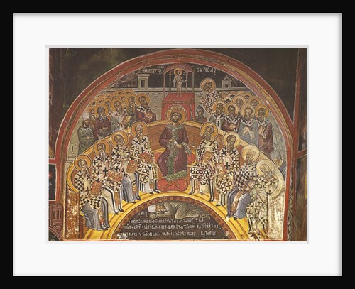 First Council of Nicaea, First Half of 16th century by Theophanes Strelitzas