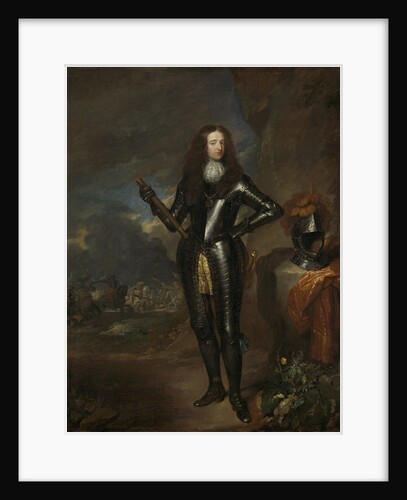 Portrait of William III of Orange, ca 1683 by Caspar Netscher