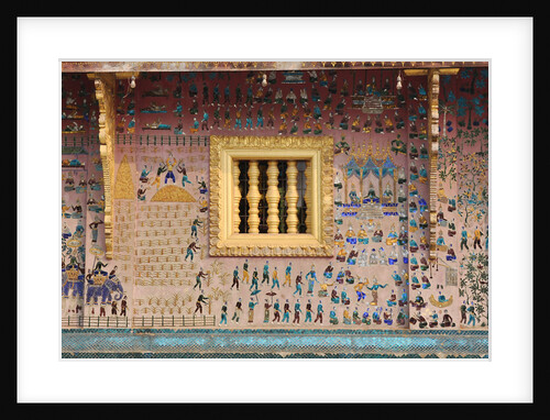 Glass Mosaics in the Wat Xieng Thong, Luang Prabang, Laos, 1950s by Anonymous master