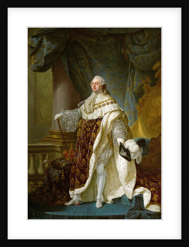 Portrait of the King Louis XVI in his Coronation Robes, 1779 by Antoine-François Callet