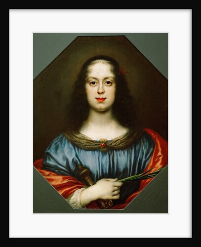 Portrait of Vittoria della Rovere as Saint Catherine, 1640s by Carlo Dolci