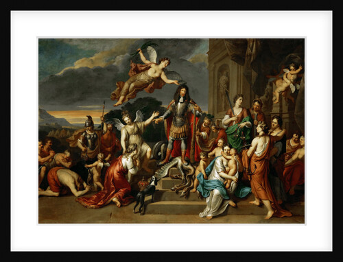 Allegory on the reign of Emperor Leopold I, ca 1672 by Gerard Hoet