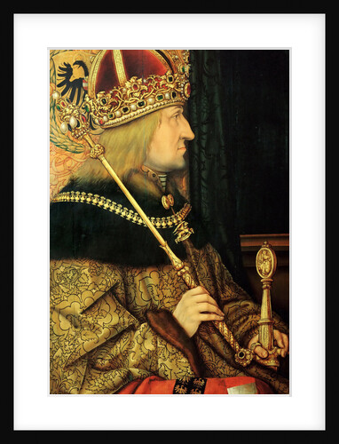 Portrait of Frederick III, Holy Roman Emperor, Late 15th century by Hans Burgkmair the Elder