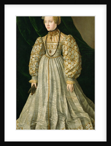 Archduchess Anna of Austria, daughter of Emperor Ferdinand I, ca 1545 by Jakob Seisenegger