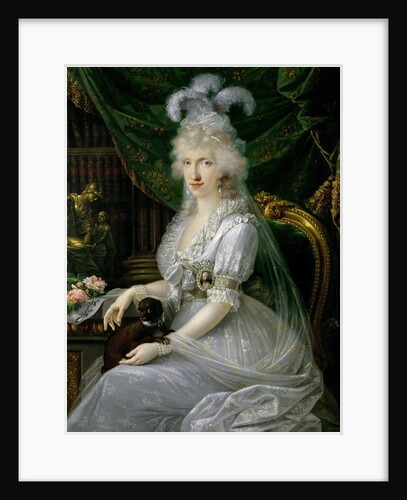Princess Luisa Maria of Naples and Sicily, 1797 by Joseph Dorffmeister