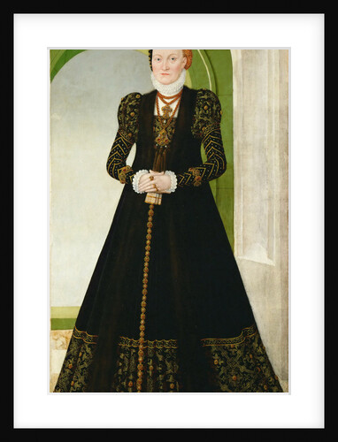 Anne of Denmark, Electress of Saxony, after 1565 by Lucas Cranach the Younger