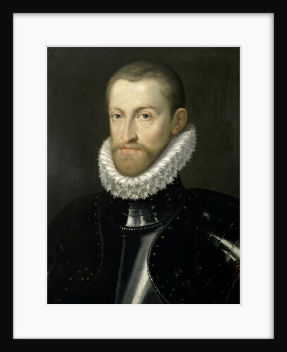 Portrait of Rudolf II of Austria (1552?1612), Holy Roman Emperor, ca 1578 by Martino Rota