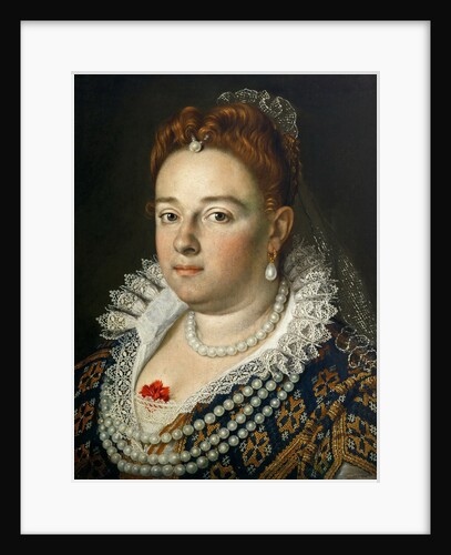 Portrait of Bianca Cappello, Grand Duchess of Tuscany, 1585-1586 by Scipione Pulzone