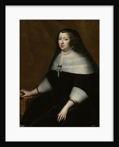 Portrait of Anne of Austria, ca 1659 by Henri Beaubrun