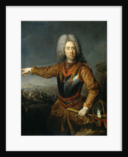 Portrait of Prince Eugene of Savoy, 1718 by Jacob van Schuppen
