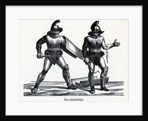 Gladiators, 1882 by Anonymous