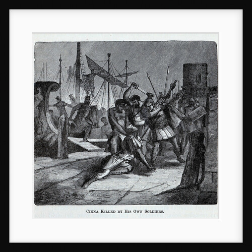 Cinna Killed by His Own Soldiers, 1882 by Anonymous