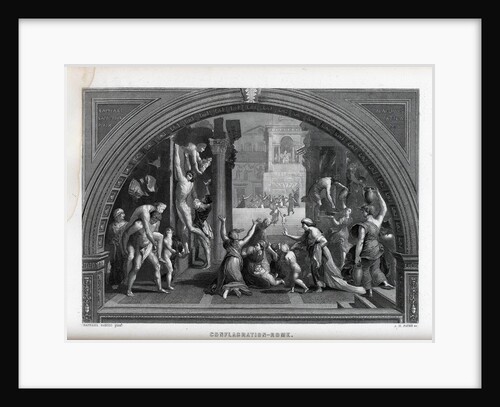Conflagration of Rome, 1882 by Albert Henry Payne