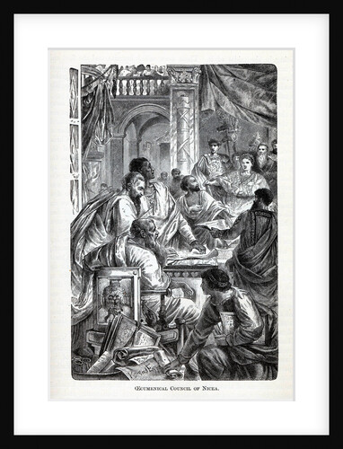 Ecumenical Council of Nicea, 1882 by Anonymous