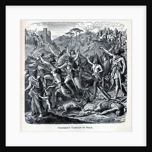 Genserics Vandals in Italy, 1882 by Anonymous