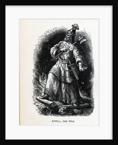 Attila the Hun, 1882 by Anonymous