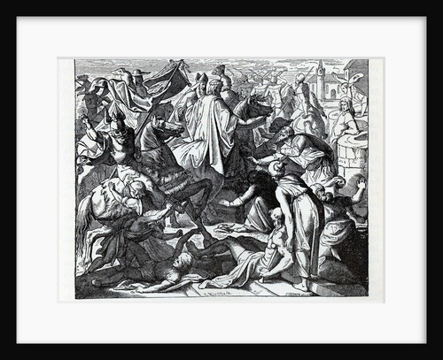 Konrad proceeding to Coronation, 1882 by Carl Ferdinand Obermann