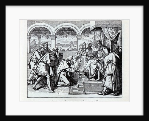 Citizens of Lodi imploring Friedrichs Help, 1882 by Anonymous