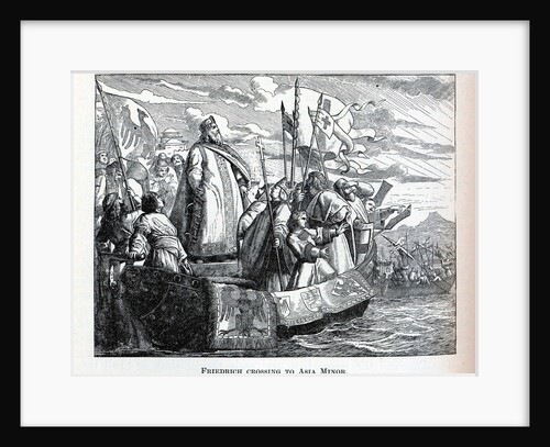 Friedrich crossing to Asia Minor, 1882 by Anonymous