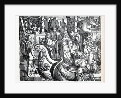 Isabels Reception at Worms, 1882 by Anonymous