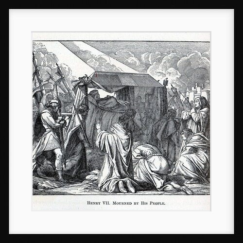 Henry VII Mourned by His People, 1882 by Fedor Reusche