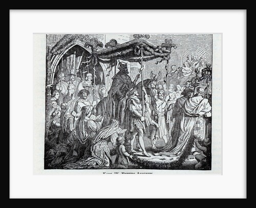 Karl IV Enters Avignon, 1882 by Anonymous
