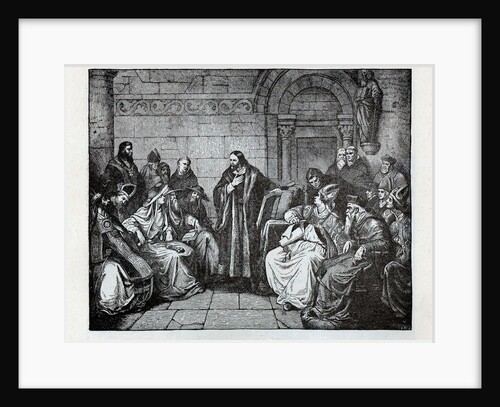 Huss before the Council, 1882 by Anonymous