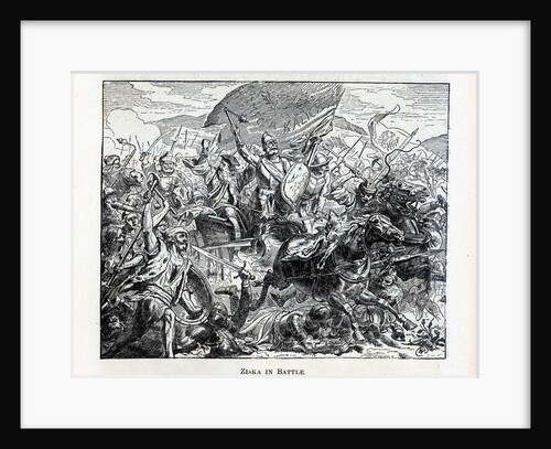 Ziska in Battle, 1882 by Anonymous