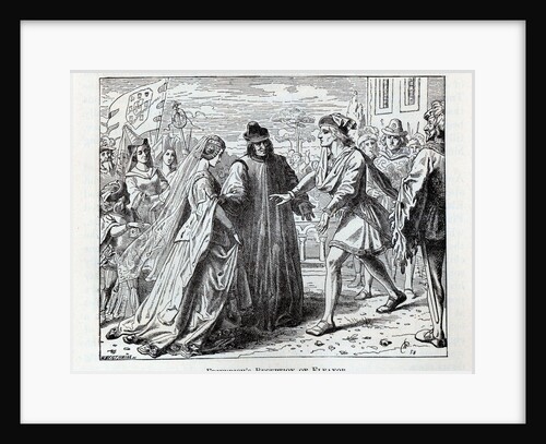 Friedrichs Reception of Eleanor, 1882 by Wilhelm Werthmann