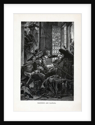 Martinitz and Slawata, 1882 by Richard Brend'amour